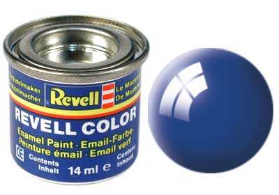 REVELL 52 Kék fényes szintetikus modellező festék, 14ml