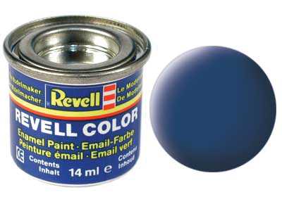 REVELL 56 Kék matt szintetikus modellező festék (RAL5000), 14ml