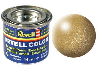REVELL 94 Arany metál szintetikus modellező festék, 14ml