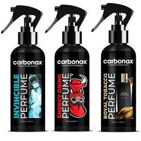 CARBONAX® Autó parfümkészlet a merész és kihívó autóhoz, 3 x 150ml