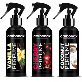 CARBONAX® Autó parfümkészlet a tökéletesen édes autóhoz, 3 x 150ml