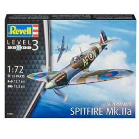Revell Spitfire Mk.IIa Model Set repülőgép 1:72, 38 részes