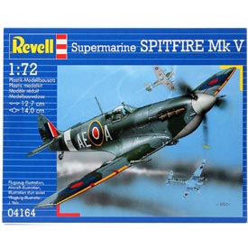 Revell Spitfire Mk V Model Set repülőgép 1:72, 39 részes