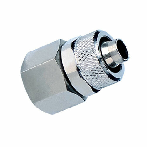 Levegő egyenes csatlakozó, belső menet G1/4", csőhöz: 8x6mm