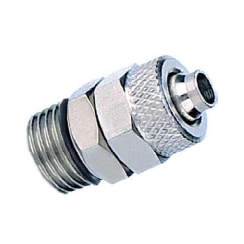Pneumatikus egyenes csatlakozó, külső menetes G1/4", tömlőhöz: 10x8mm