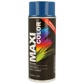 MaxiColor akril festék magasfényű fedőlakknl spray kiszerelésben, RAL5012, Űrtartalom: 400ml