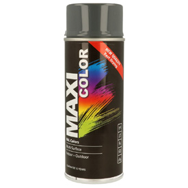 MaxiColor akril festék magasfényű fedőlakknl spray kiszerelésben, RAL7011, Űrtartalom: 400ml