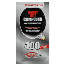 Menzerna 400, durva + közepes + befejező csiszolópaszta, 20ml