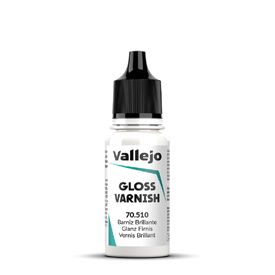 VALLEJO AUXILIARIES 70.510 akril fényes lakk Airbrush festékekhez 18 ml