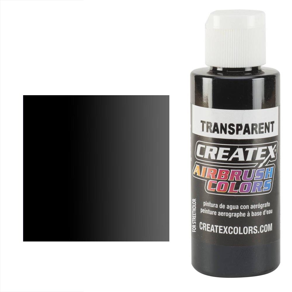 CreateX 5132 Fekete átlátszó airbrush festék 60ml