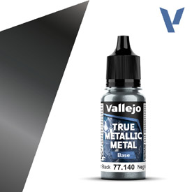 VALLEJO TRUE METALLIC 77.140 Szürkemetál akril airbrush festék 18 ml
