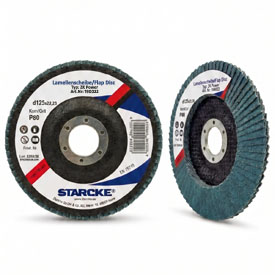 Starcke Zirkonia lamellás csiszolókorong P80, 125mm, kúpos, 1db