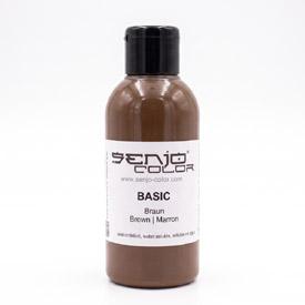 Senjo Color barna testfesték bodypaintinghez és tetováláshoz, 75ml