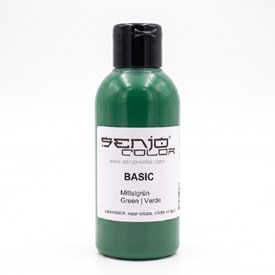 Senjo Color zöld testfesték bodypaintinghez és tetováláshoz, 75ml