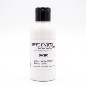 Senjo Color fehér testfesték bodypaintinghez és tetováláshoz, 75ml