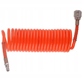 Spirál légtömlő 10x6,5mm, hossza 5 m, polietilén
