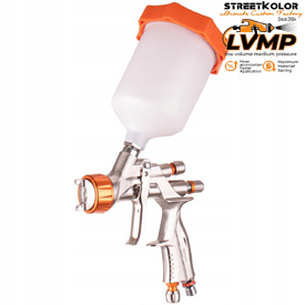 SICOPRO SK-200 1,3 mm LVMP festékszóró pisztoly metálbázishoz és lakkhoz