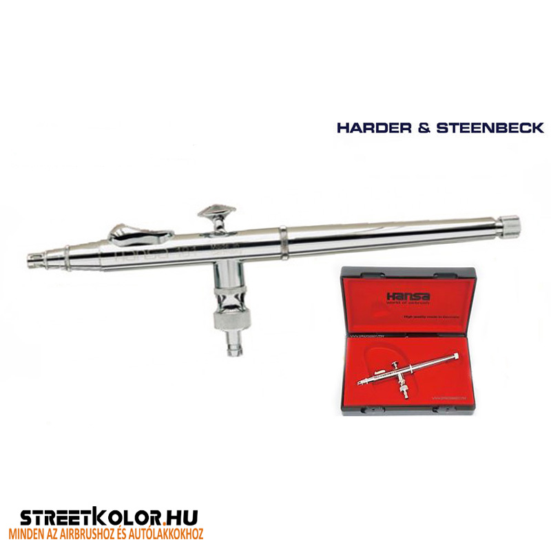 HARDER & STEENBECK Hansa Topline 181 Chrome airbrush szórópisztoly 0,2 mm