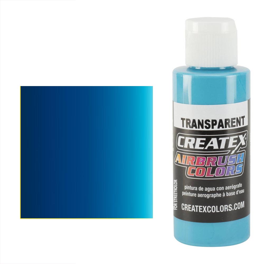 CreateX 5134 Kék átlátszó airbrush festék 60ml