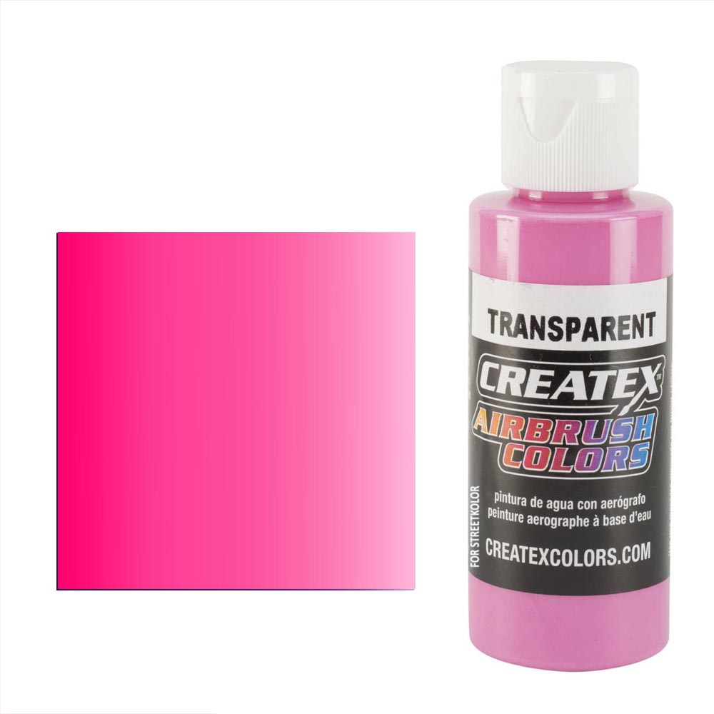 CreateX 5121 Rózsaszín átlátszó airbrush festék 60ml