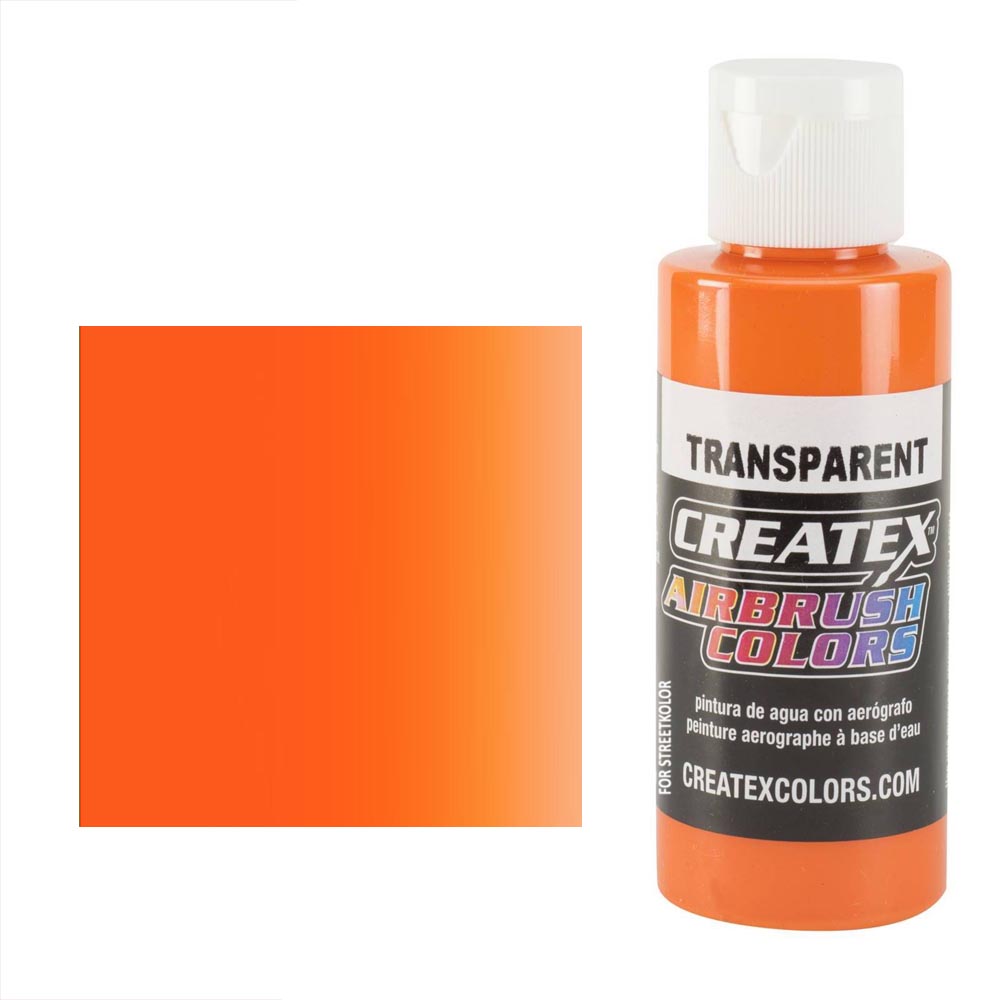 CreateX 5119 Narancssárga átlátszó airbrush festék 120ml
