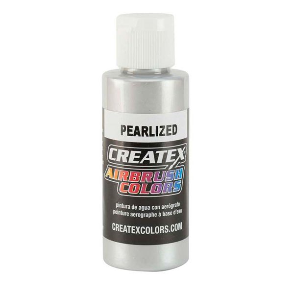 CreateX 5308 Ezüst gyöngyházfényű airbrush festék 120 ml