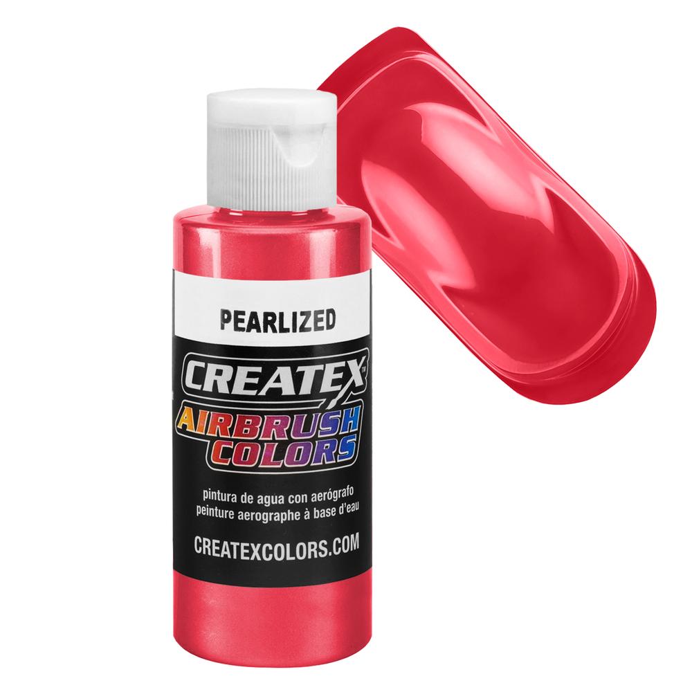 CreateX 5309 Piros gyöngyházfényű airbrush festék 120 ml