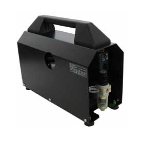 SIL-AIR 20 A black olajdugattyús kompresszor, csak 30 dB, 17 l/perc.