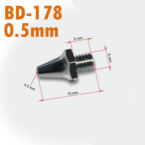 0.5mm szórófej FENGDA BD-178 szórópisztolyhoz