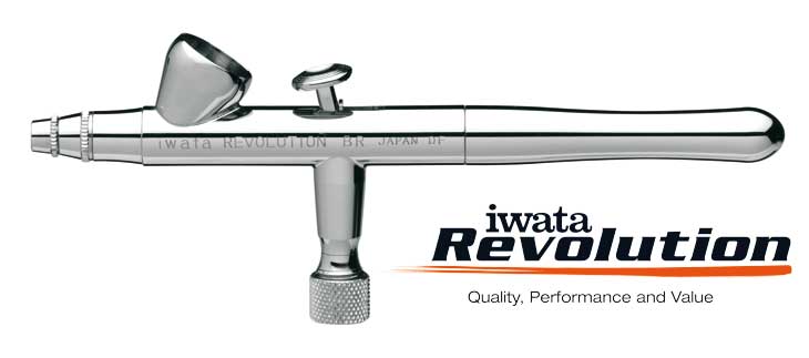 Iwata Revolution HP-BR 0,3mm airbrush pisztoly