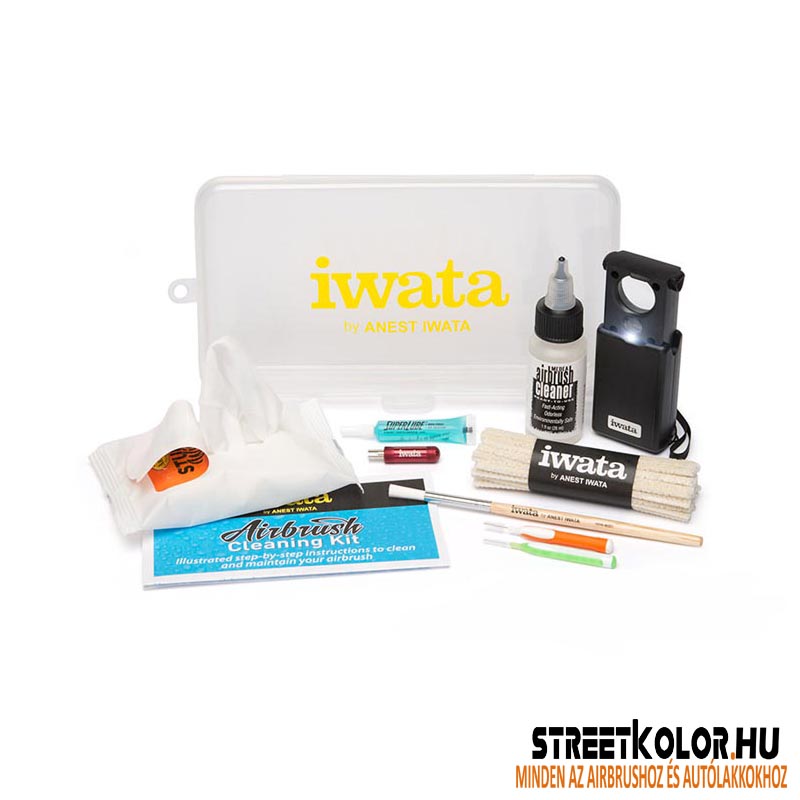Iwata CL-100 tisztító készlet az airbrush pisztolyok tisztításához