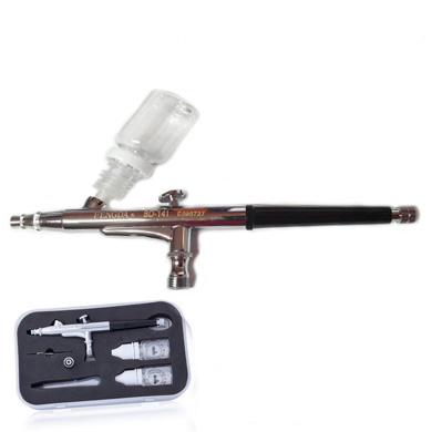 FENGDA® BD-141 airbrush pisztoly 0,3 mm csúsztatható flakonokkal