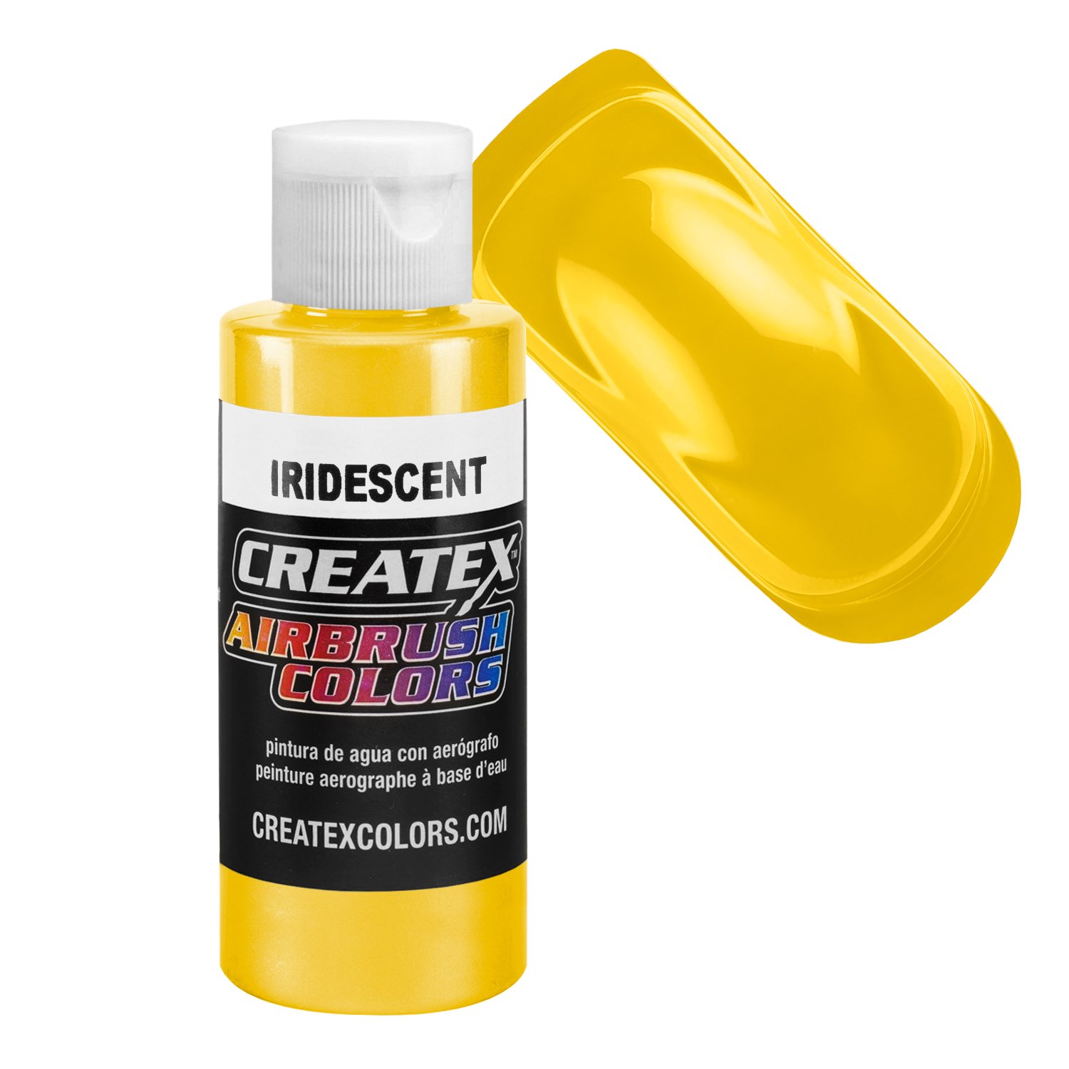 CreateX 5503 Sárga irizáló festék 120 ml