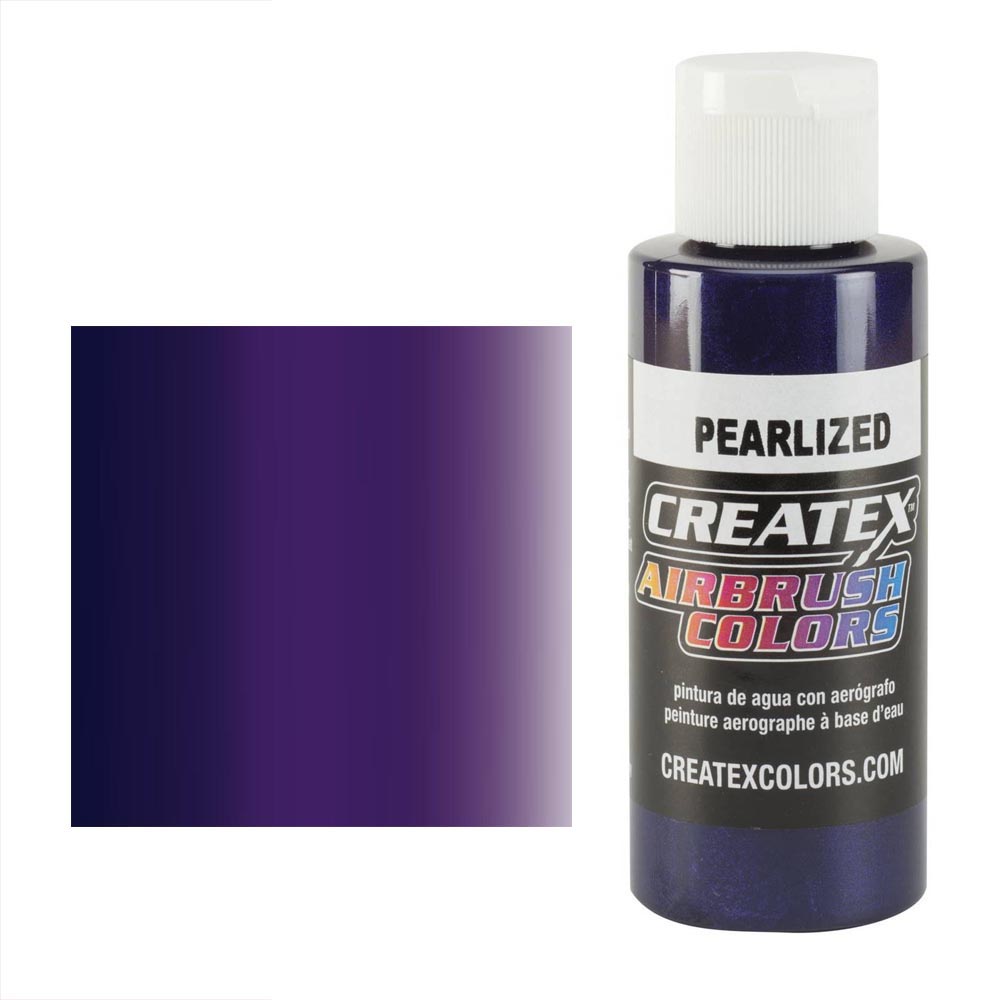 CreateX 5301 Lila gyöngyházfényű airbrush festék 60 ml