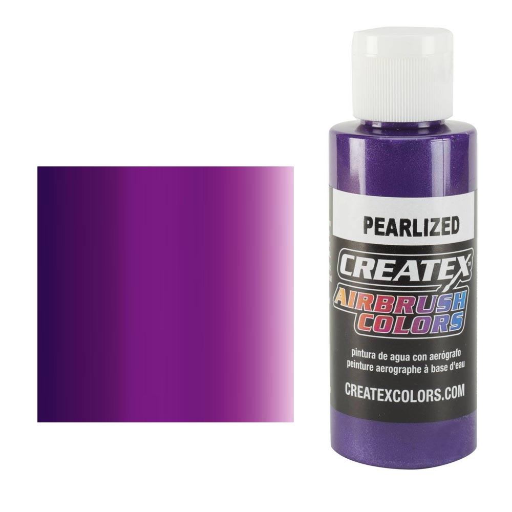 CreateX 5314 Sötétlila gyöngyházfényű airbrush festék 60 ml