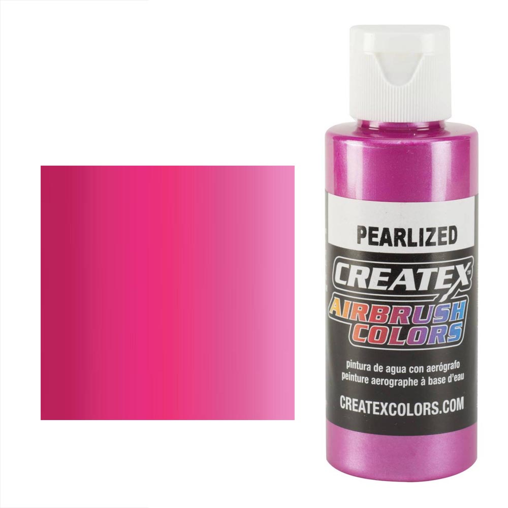 CreateX 5302 Magenta gyöngyházfényű airbrush festék 60 ml