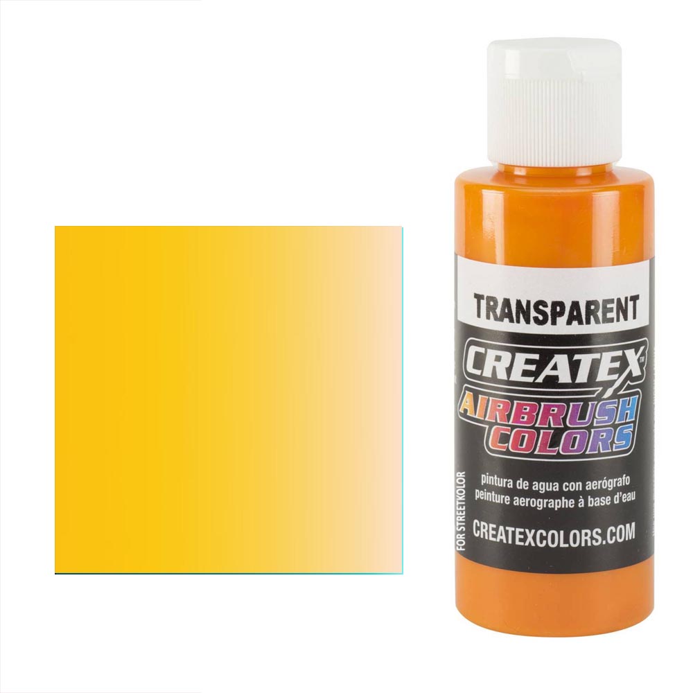 CreateX 5113 Sunrise sárga átlátszó airbrush festék 60ml