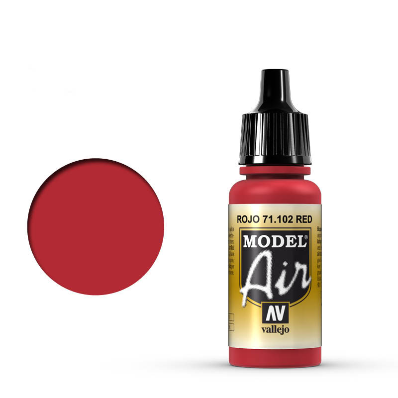 VALLEJO MODEL AIR 71.102 PIROS airbrush festék 18 ml