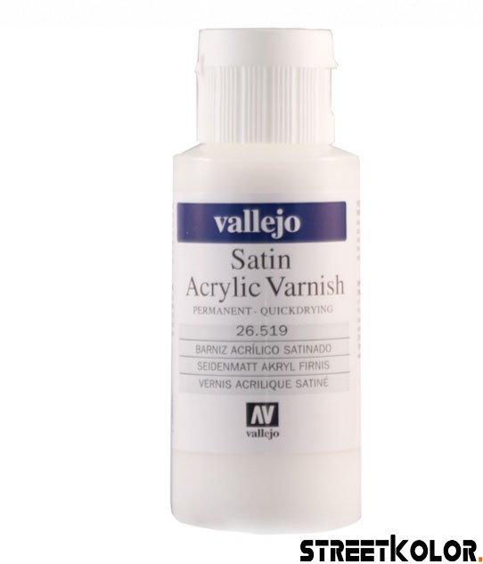 Vallejo 26.519 Szatén akril lakk Airbrush festékhez 60 ml