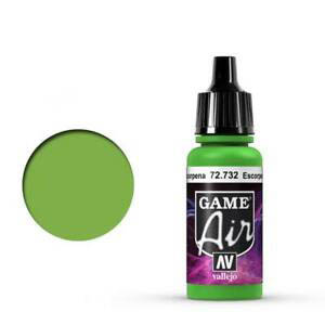 Vallejo 72.732 GameAir Világos zöld airbrush festék 17 ml