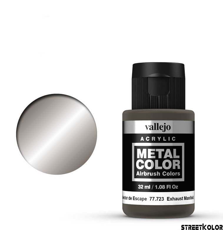 Vallejo 77.723 Sötétzöld metálfényű AirBrush festék 32 ml