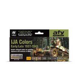 Vallejo 71.160  IJA Colors airbrush festék készlet 8x17 ml