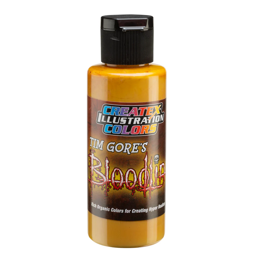 Illusztrációs Olivás arany világos airbrush festék CreateX 60 ml – 5016 Lifeline Light Olive Gold