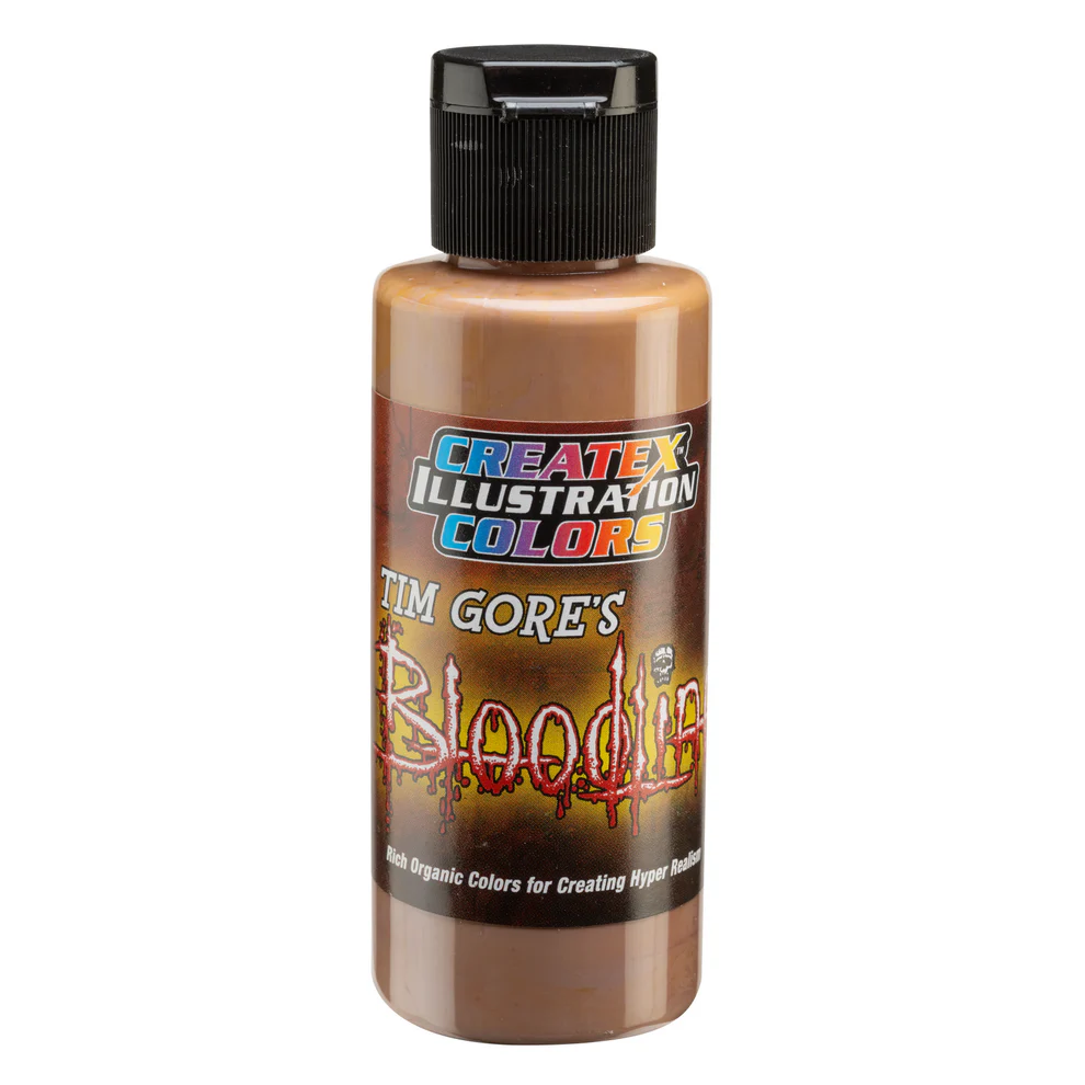 Illusztrációs Olivás arany sötét airbrush festék CreateX 60 ml – 5018 Lifeline Deep Olive Gold