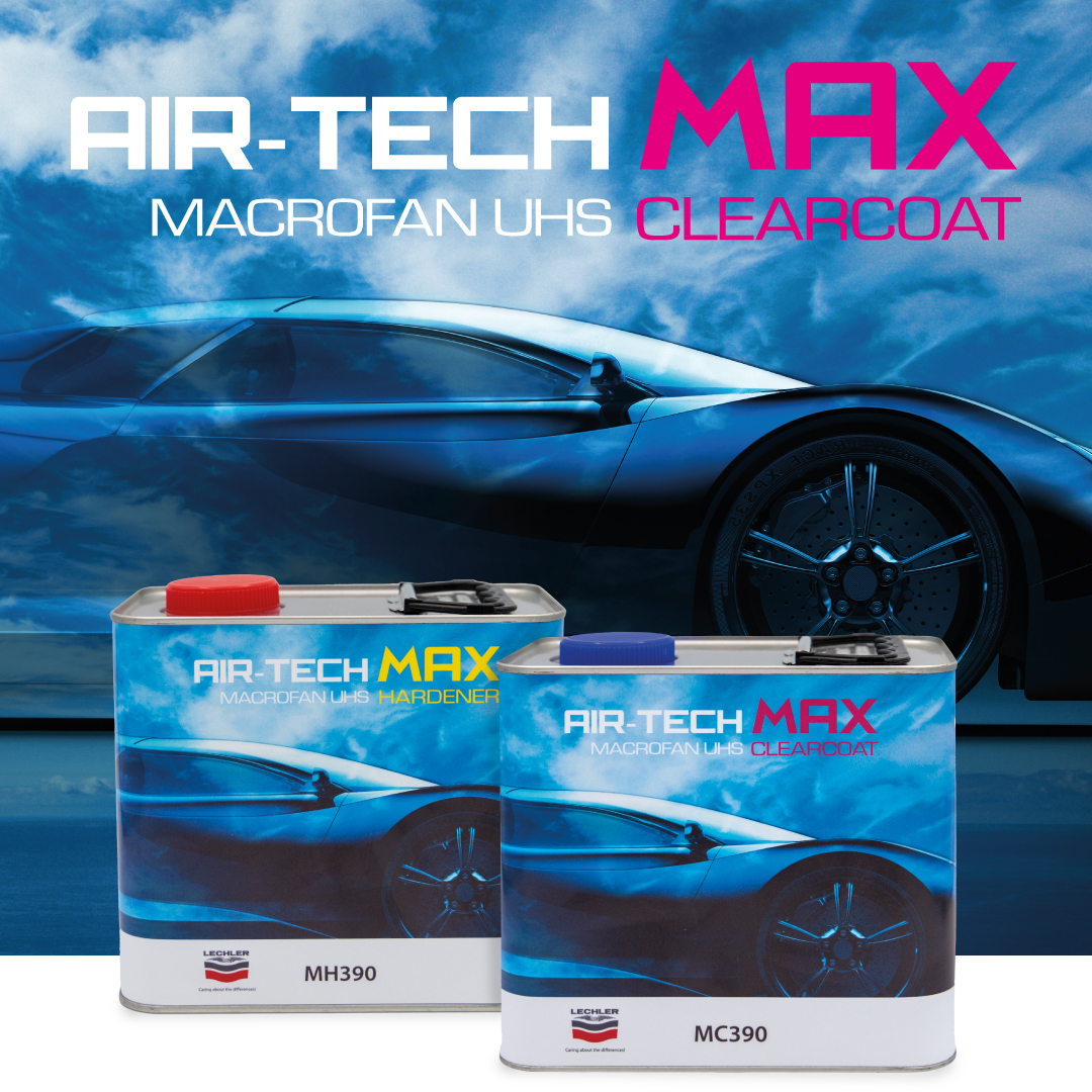 LECHLER AIRTECH MAX UHS MC390 extra gyors lakk 1:1, 2,5L lakk + 2,5L keményítő