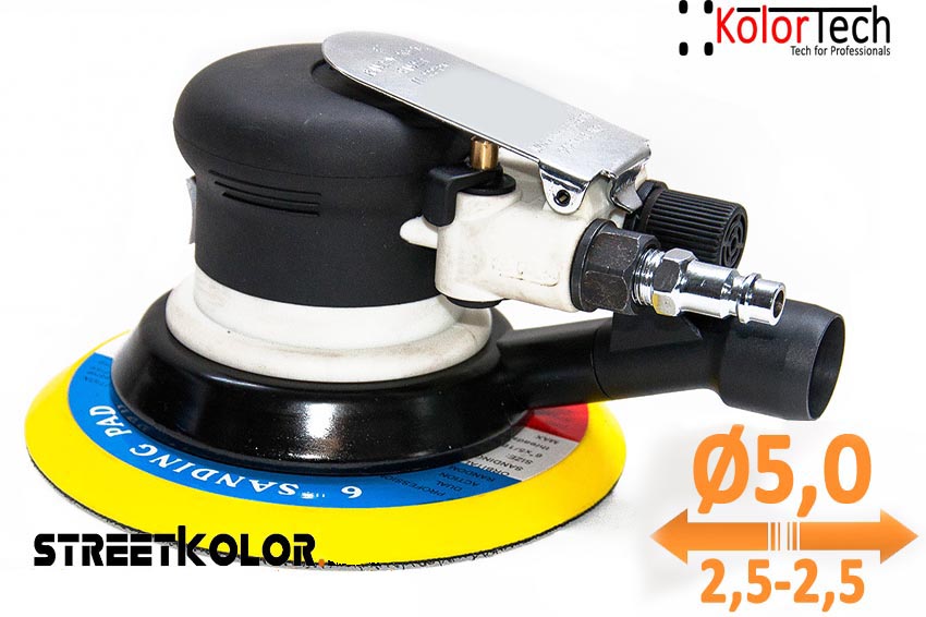 KolorTech AT-991LA pneumatikus excentrikus csiszológép, 150mm