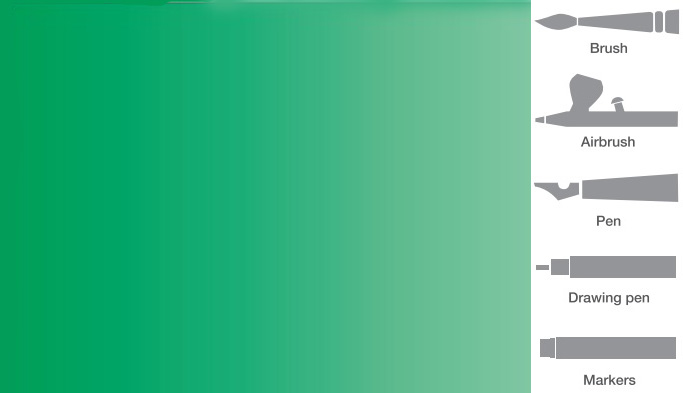 Vallejo 814 Zöld akril airbrush festék 32 ml