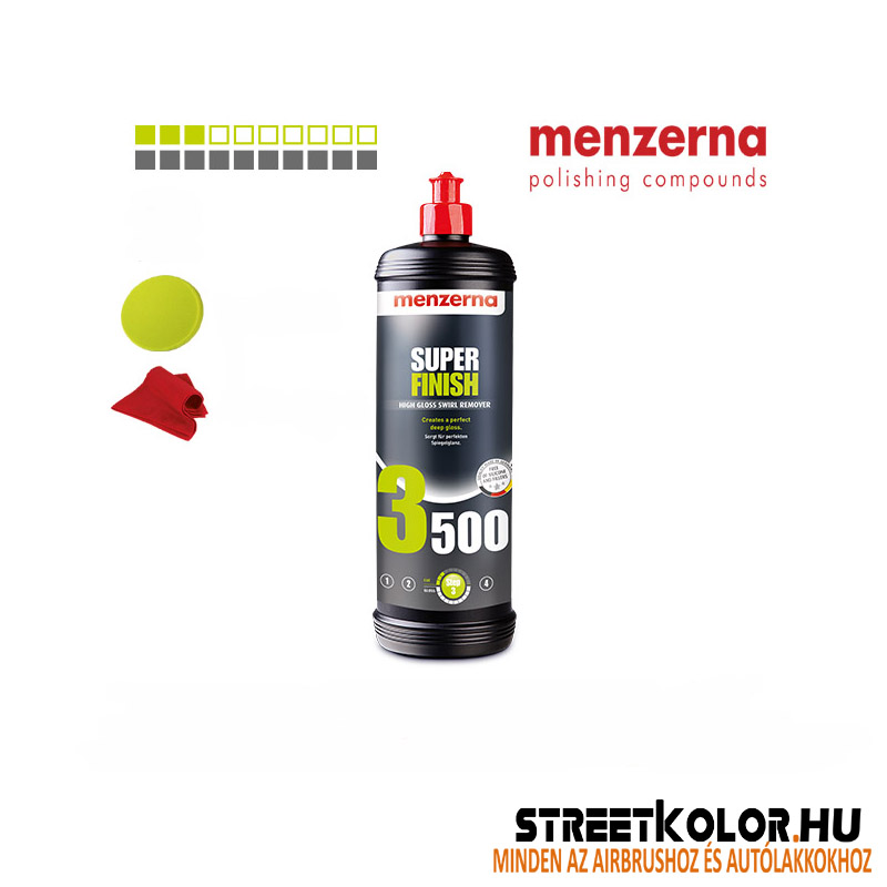 Menzerna 3500, finom polírozó paszta, 1000ml