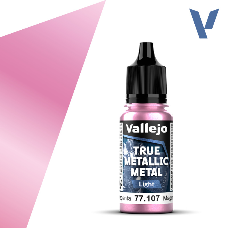 VALLEJO TRUE METALLIC 77.107 Magentametál akril airbrush festék 18 ml