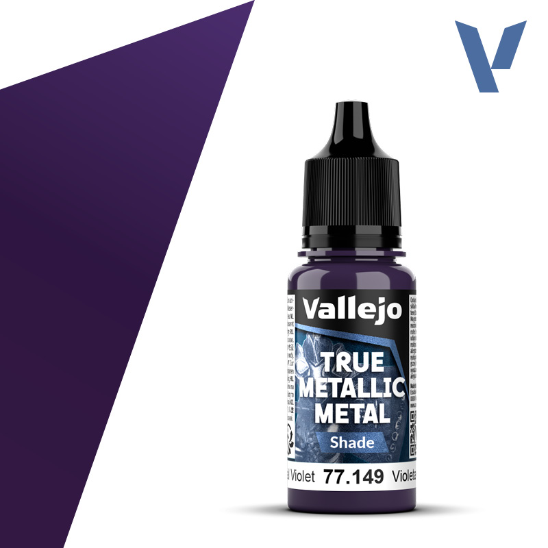 VALLEJO TRUE METALLIC 77.149 Lilametál akril airbrush festék 18 ml